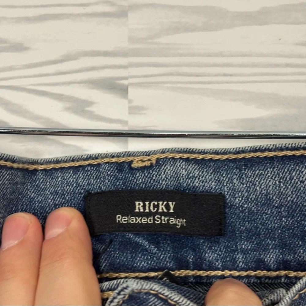 True Religion Men’s Ricky Relaxed Straight Jeans Size 36X34 NWT - Picture 9 of 16
